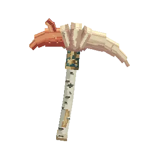 Pickaxe with a swappable head preview