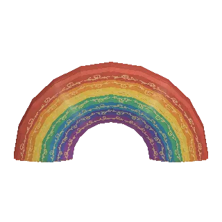 Rainbow arch prop preview