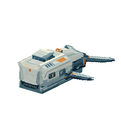 Robot whale, free Minecraft Java model