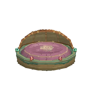 Round pet bed preview