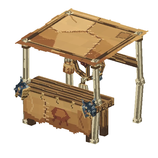 Shop stand, free Hytale model