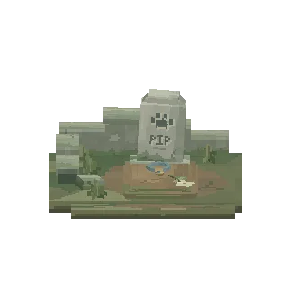 Small pet grave preview