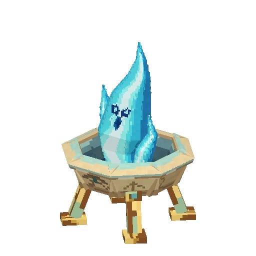 Soul-flame brazier, free Hytale model