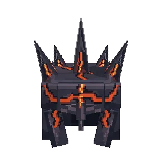 Spiked leather helmet preview