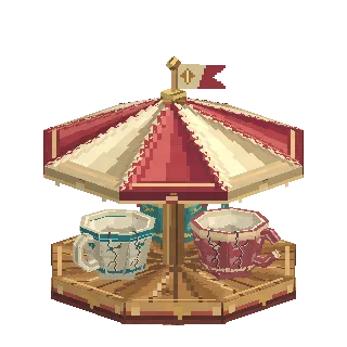 Spinning teacup ride preview