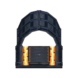 Starship corridor segment preview