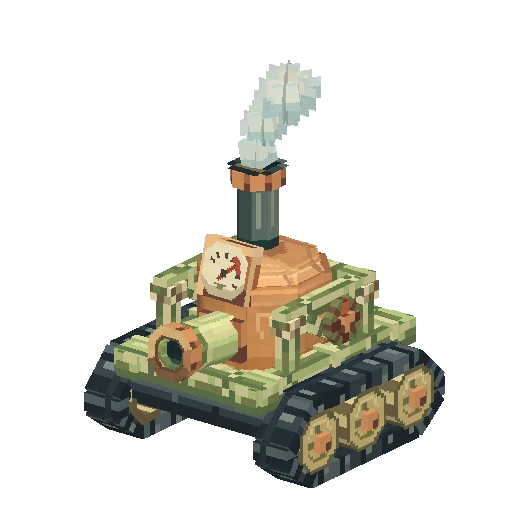 Steam tank, free Hytale model