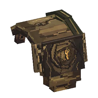 Stone-skinned golemkin shoulder plate preview