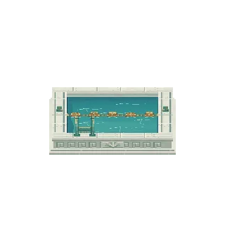 Swimming pool ladder and lane rope preview