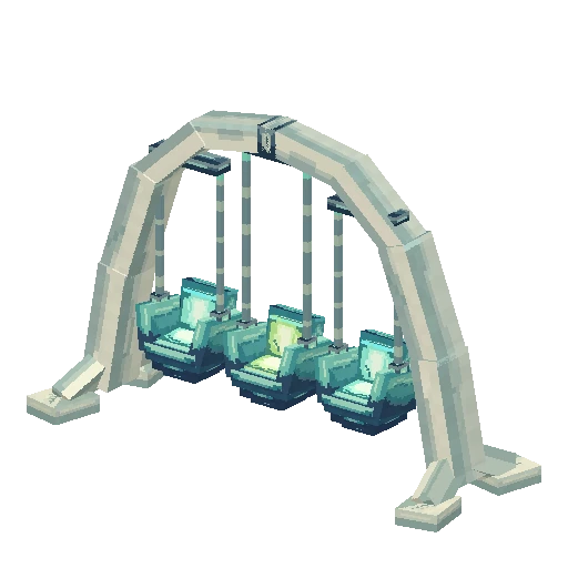 Swing set, free Hytale model