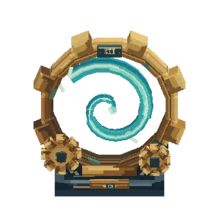 Teleport swirl preview