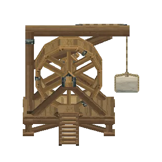 Treadwheel crane preview