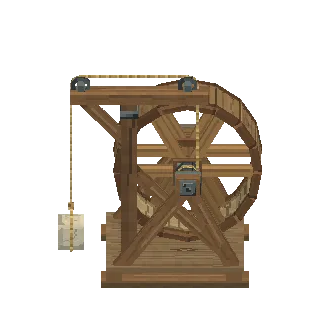 Treadwheel crane preview