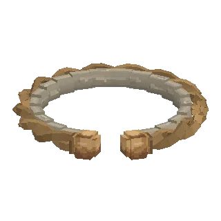 Twisted torc neck ring preview