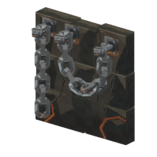 Wall chains, free Hytale model