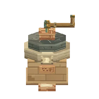 Water wheel grain mill preview