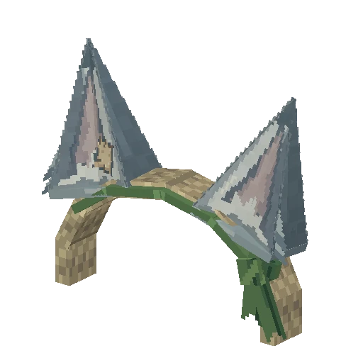Wolf ears, free Hytale model