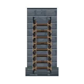 Wooden ladder preview